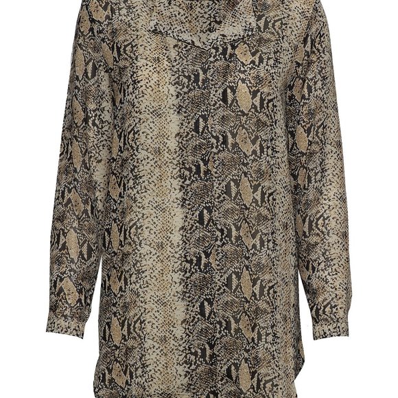BNWT b.young Snakeskin Print Tunic Blouse - Picture 4 of 5